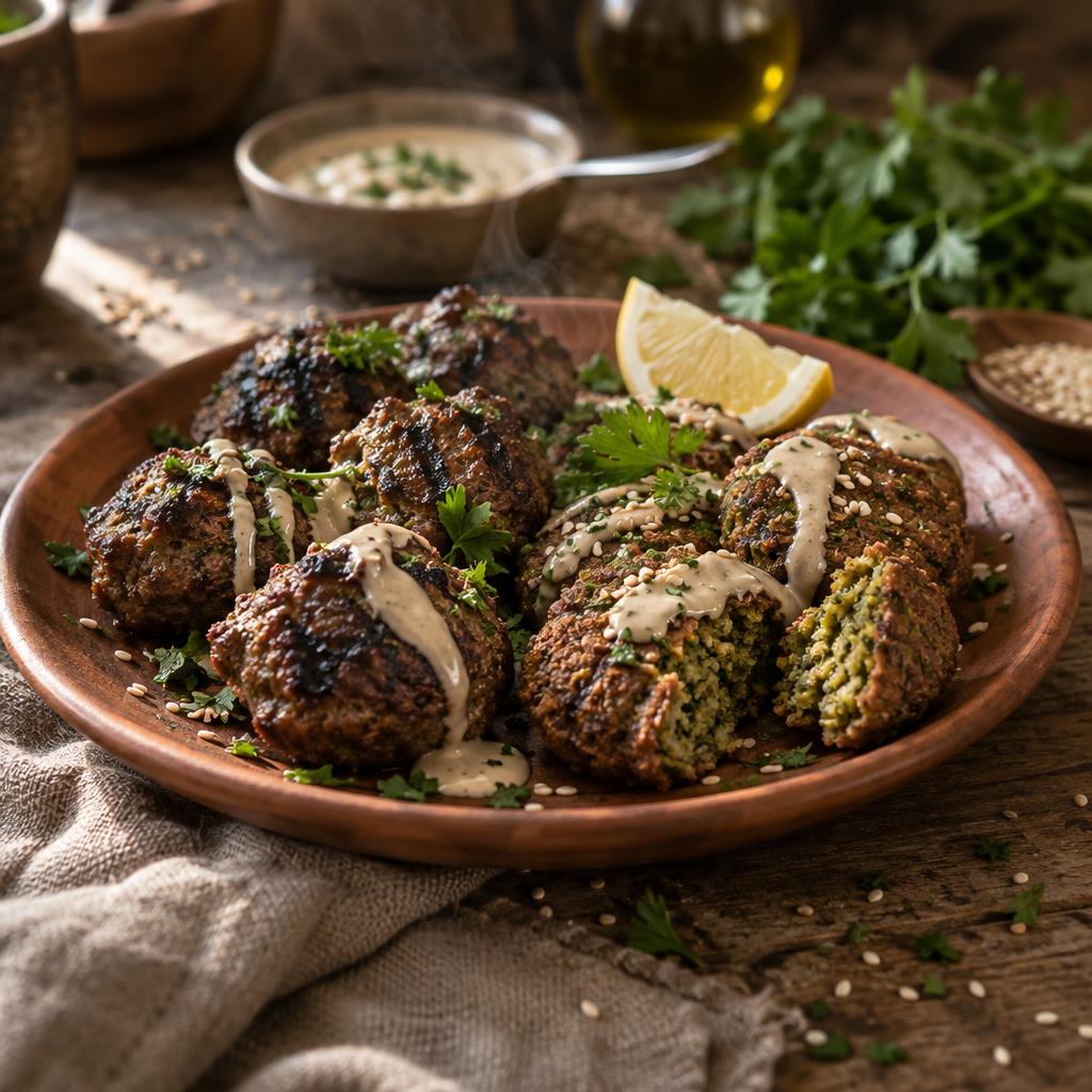 Chicken Patties Rice Bowl